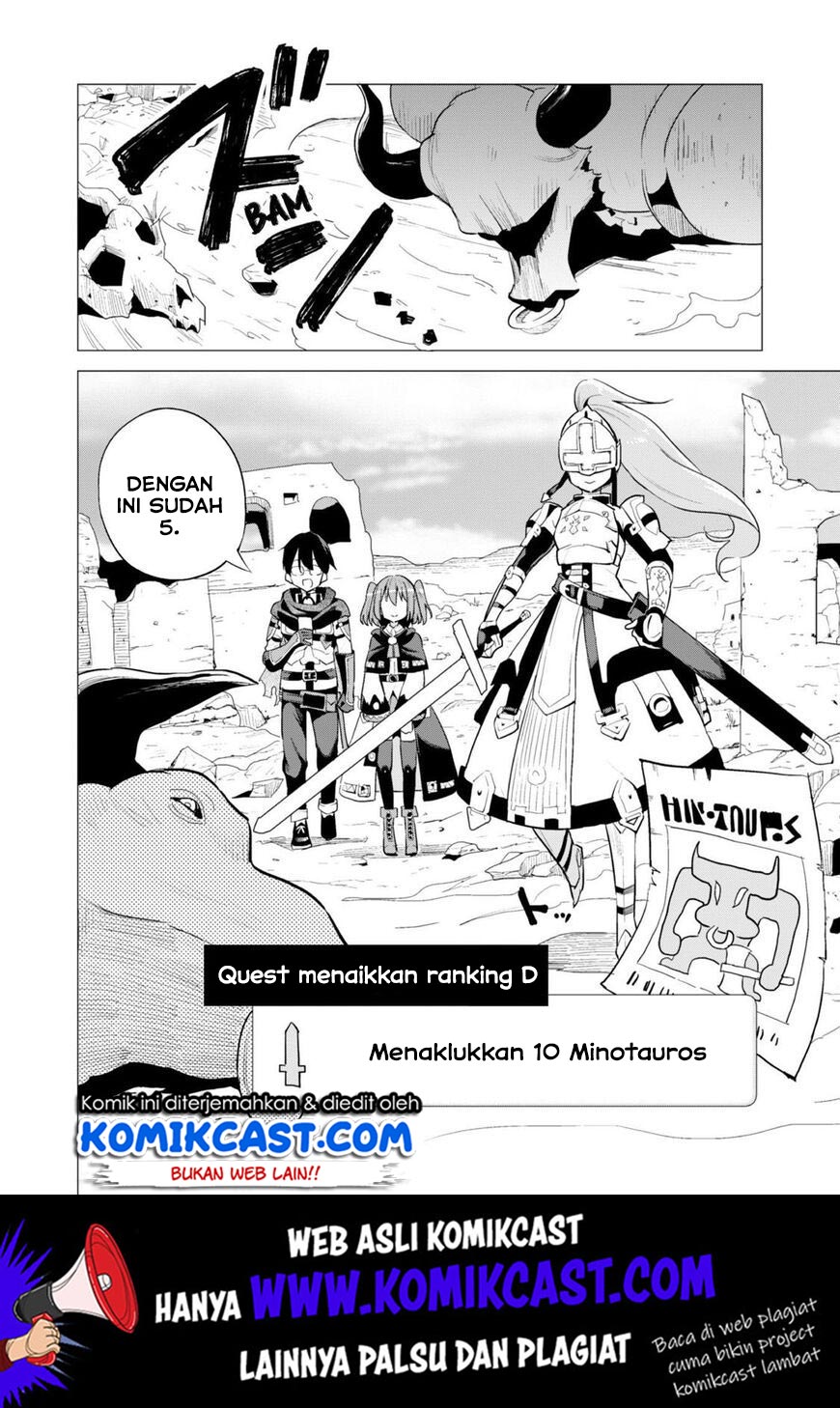 Gacha wo Mawashite Nakama wo Fuyasu Saikyou no Bishoujo Gundan wo Tsukuriagero Chapter 14 Bahasa Indonesia